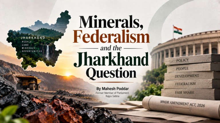 Minerals, Federalism and the Jharkhand Question